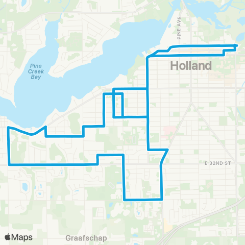 MAX Southshore Area map