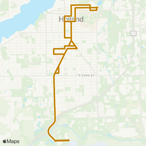 MAX Washington / S. River map