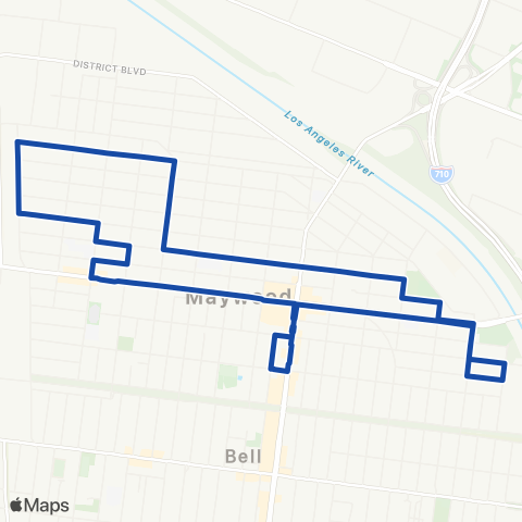 Maywood Express Suttle Maywood Express Shuttle map