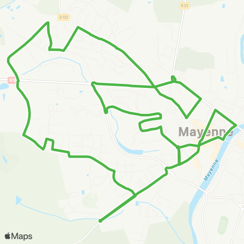 May'bus Devizes - Bras map