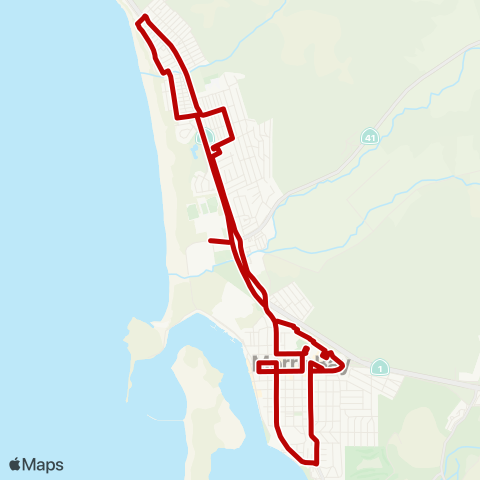 Morro Bay Transit Morro Bay Transit map