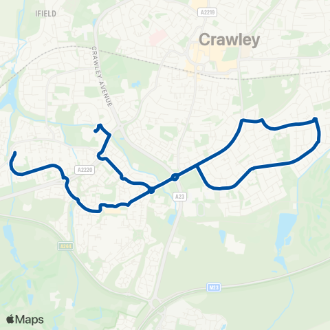 Metrobus  map