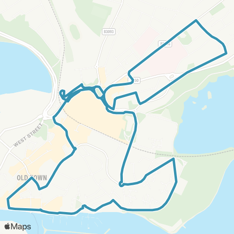 morebus Bus Sta (Stand K) - Bus Sta (Stand K) map