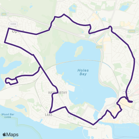 morebus Bus Sta (Stand F) - Bus Sta (Stand F) map