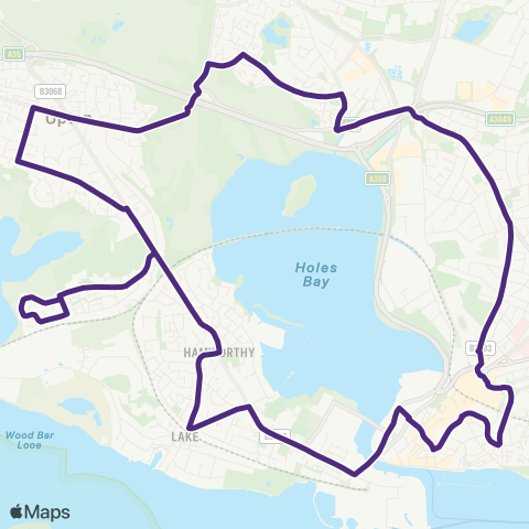 morebus Bus Sta (Stand G) - Bus Sta (Stand G) map