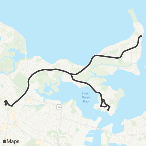 MBTA Houghs Neck - Quincy Ctr Sta via Germantown map