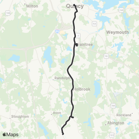 MBTA Montello Station - Quincy Center Station map