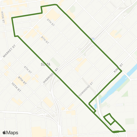 Mission Bay TMA  map