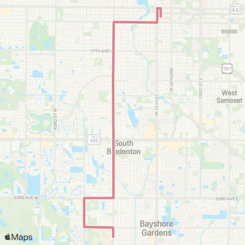 MCAT 26th St West map