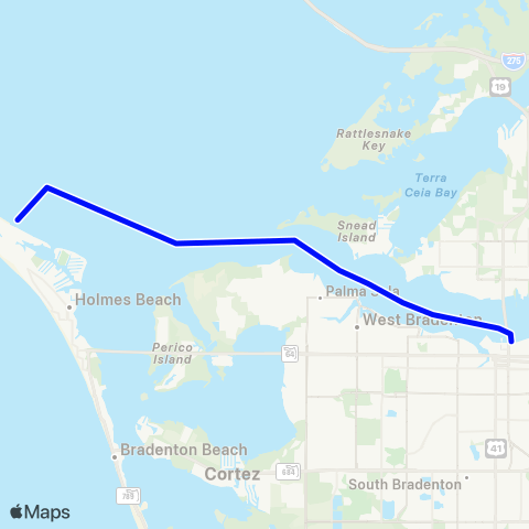 MCAT Gulf Islands Ferry map