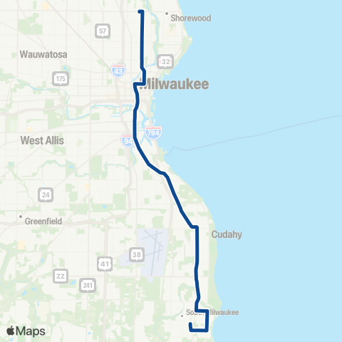 MCTS Holton - Kinnickinnic map