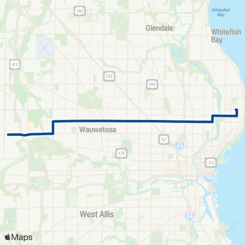 MCTS Center Street map