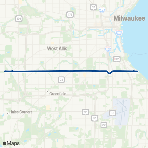 MCTS Oklahoma Avenue map