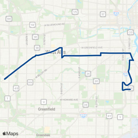 MCTS Mitchell - Burnham map