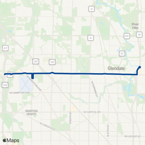 MCTS Silver Spring Drive map