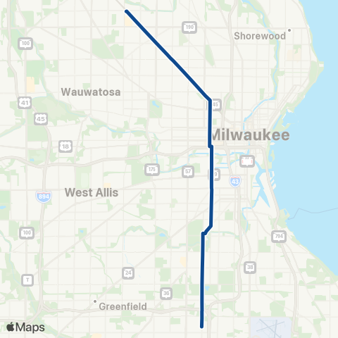 MCTS Via Rt 20 & BlueLine map