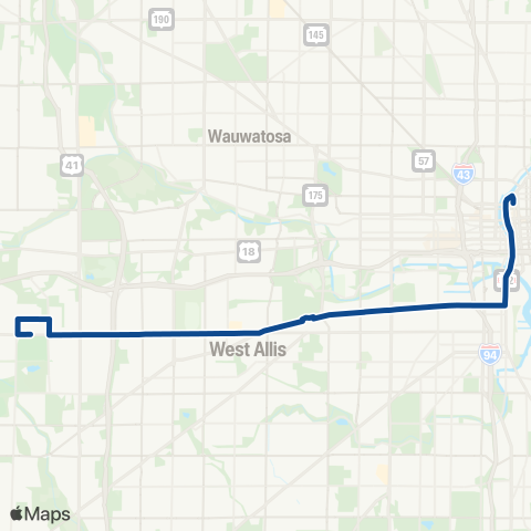 MCTS National - Greenfield map