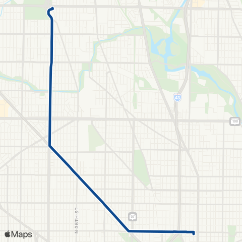 MCTS Via Rt 30 & BlueLine map