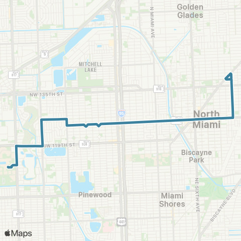 bus MTRONOW de Metrolink - Miami