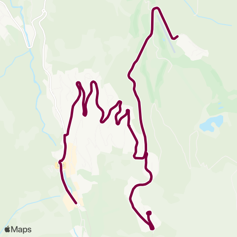 Méribus La Chaudanne / Méribel / Altiport map