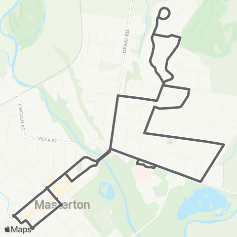 Metlink Masterton - Masterton North - Masterton map