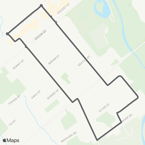 Metlink Masterton - Masterton East - Masterton map