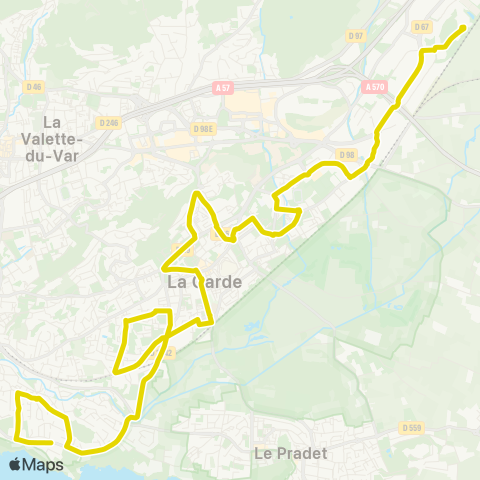 Mistral Tourrache - Terre Promise map