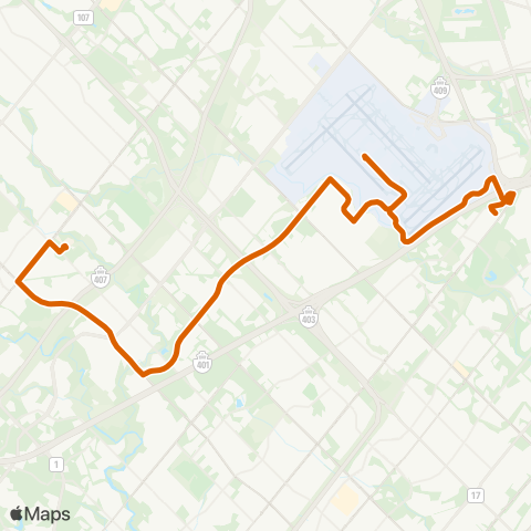 MiWay Courtneypark map