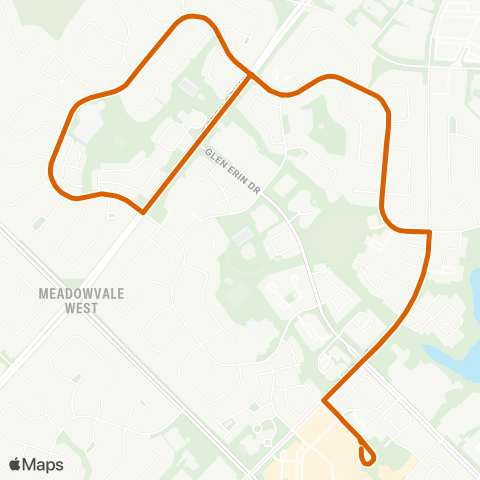 MiWay Terragar-Copenhagen Loop map