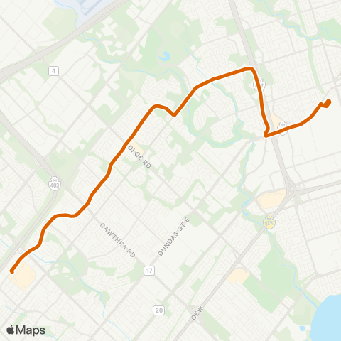 MiWay Rathburn map