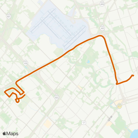 MiWay Keaton map