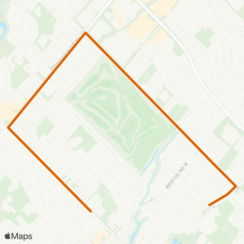 MiWay Rick Hansen SS map