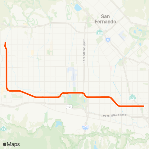 Metro Metro G Line map