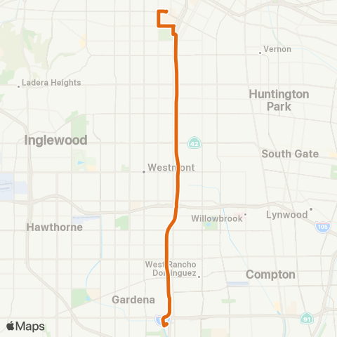 Metro Jefferson Prk - Harbor Gatwy TC via Harbr Trans Wy map