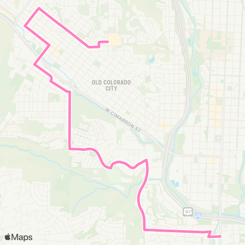 Mountain Metro Brookside / Uintah Gardens map