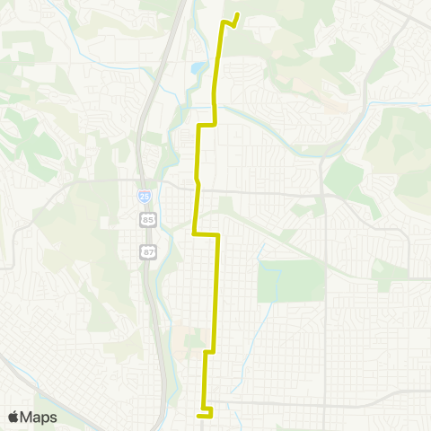 Mountain Metro Weber / Eagle Rock map