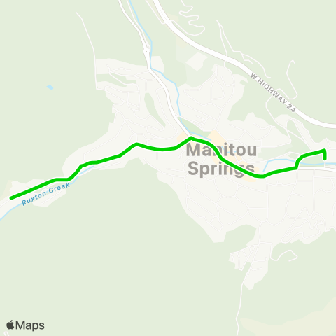 Mountain Metro Incline / Cog Shuttle map