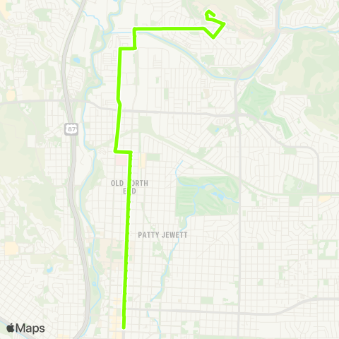 Mountain Metro Nevada / UCCS map