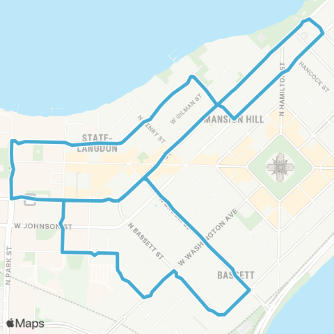 Madison Metro Route 81 map