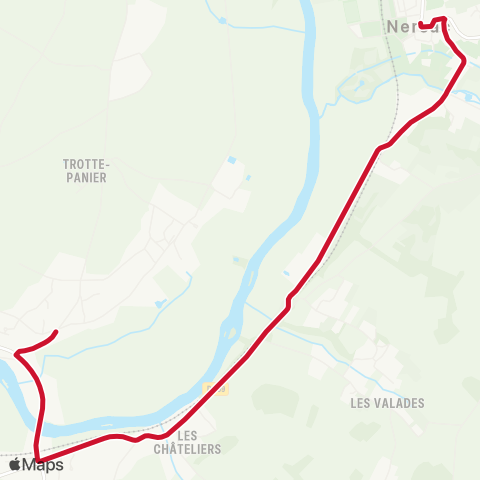 Möbius Sireuil / Nersac / Trois-Palis / Roullet-St-Estèphe map