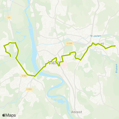 Mobivie Cours Arloing - Stade aquatique map