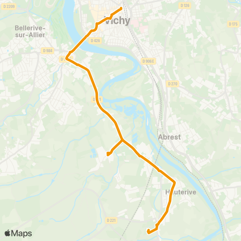 Mobivie Gare SNCF - ZI Bioparc map