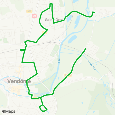 MOVE Bourg de Meslay - ZA des Grouets map