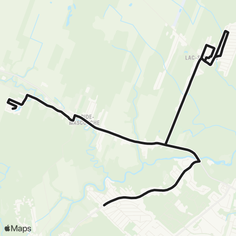 exo Terrebonne-Mascouche Taxibus - Alpes / des Rocheuses (s/ Réservation) map