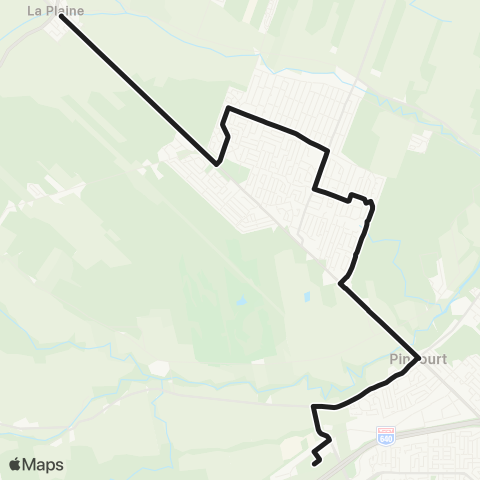 exo Terrebonne-Mascouche Taxibus - Cégep de Terrebonne (s/ Réservation) map