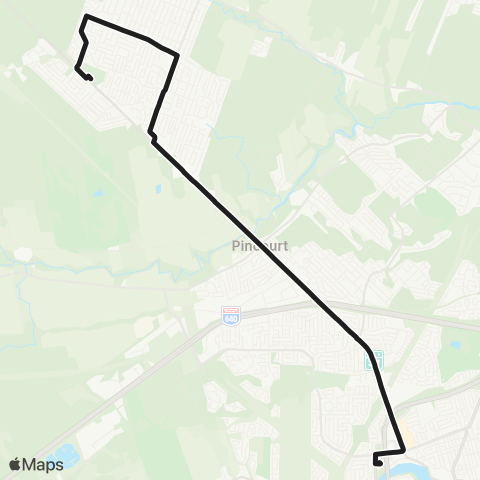 exo Terrebonne-Mascouche Terrebonne - la Plaine map