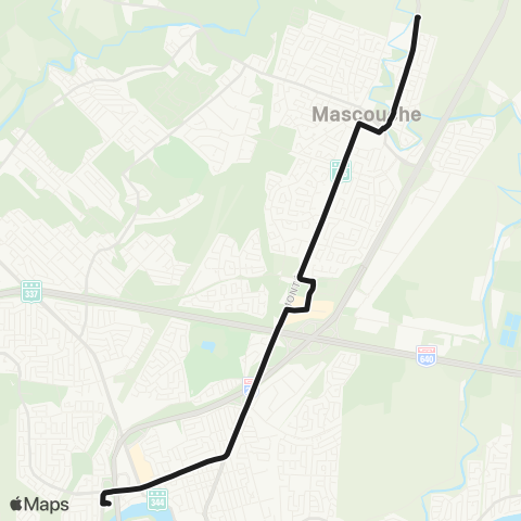 exo Terrebonne-Mascouche Terrebonne - Mascouche map