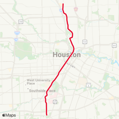 METRO Metrorail Red Line map