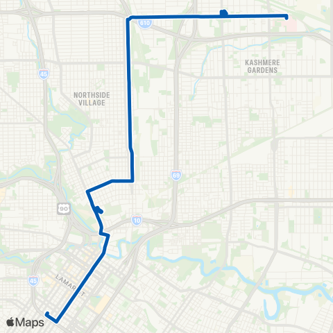 METRO Hardy - Kelley map