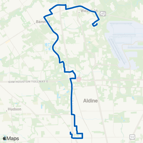 METRO Ella - Fm 1960 map